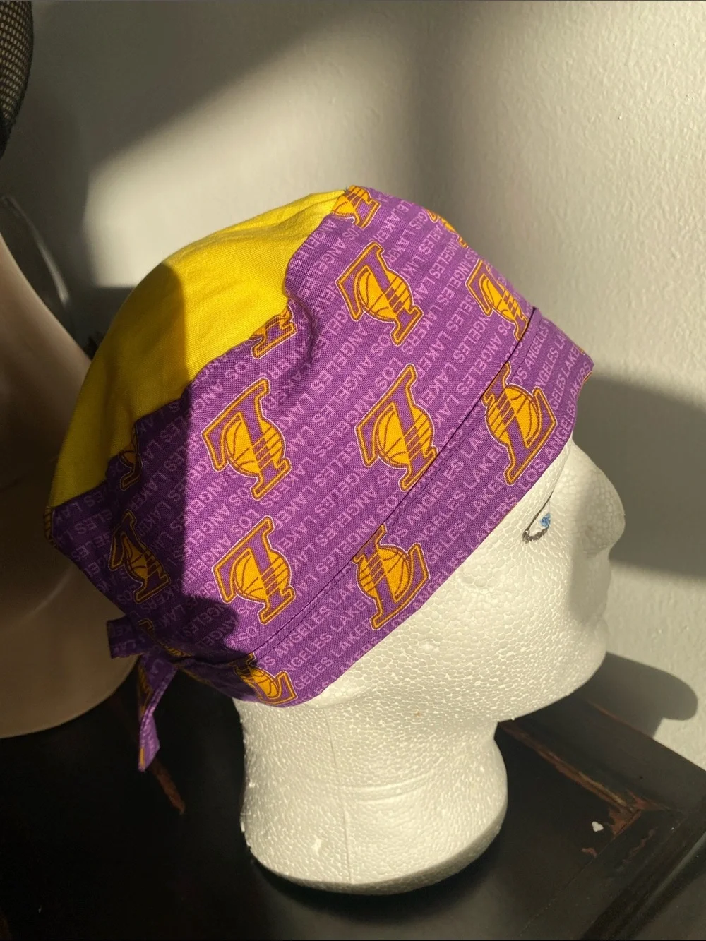 Los Angeles Lakers scrub cap